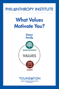 Jewish Community Foundation Los Angeles Jewish Community Values Philanthropy Institute