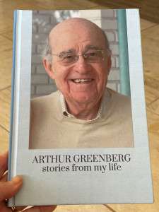 Jewish Community Foundation Donor Arthur Greenberg for Legacy Magazine