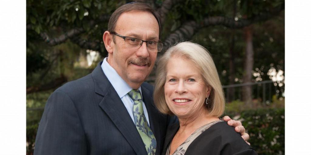 Jewish Community Foundation Donor Sheila Baran Spiwak with husband for Legacy