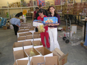 Foundation Grantee Jaffa Institute Food Drive