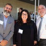Steve Gamer, Foundation Trustee Abby Feinman, and Dan Rothblatt